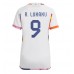Billige Belgien Romelu Lukaku #9 Udebane Fodboldtrøjer Dame VM 2022 Kortærmet